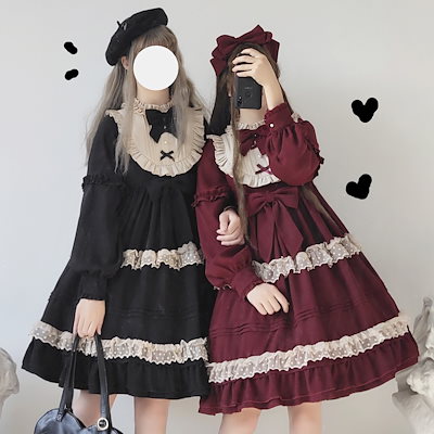 Qoo10 Op少女 ロリータ ワンピース ドレスジ レディース服