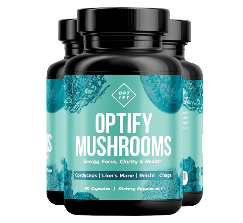 純正卸売 OPTIFY Mushroom Supplement - Max Strength 4X Extract Lions Mane  Cordyceps Reishi Chaga - Immune S 純正格安-ssl.daikyogo.or.jp