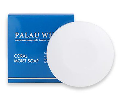 PALAU WHITE パラオホワイト コーラルモイストソープ 80g 洗顔 せっけん 石鹸 パラオ白泥 クレンジング