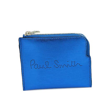 Qoo10 Paul Smith ポールスミス 小銭入れ メンズ ブルー メンズバッグ シューズ 小物