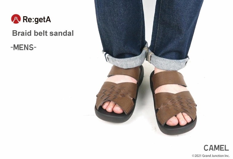 Qoo10 メンズ サンダル 編み込み つっかけ お