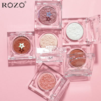 Qoo10 Rozo 新作追加 立体小顔単色ハイライ ベースメイク