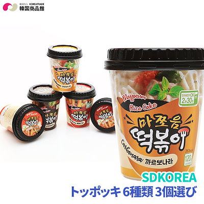 Qoo10 Sdkoreaマッチョウントッポッキ6種 食品