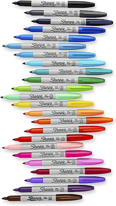 上等な 子供用文房具 Sharpieオーロラパック中字 極細30本セット油性ペンマーカーカラーペンセットアートイラスト塗り絵描画スケッチ Www Desalvocontracting Com