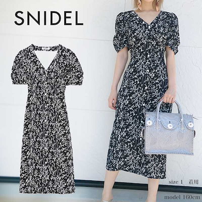 Qoo10 Snidel フラワーパターンタイトワン レディース服 Qoo10 Snidel フラワーパターンタイトワン レディース服