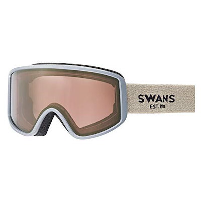 良好品 Swans スワンズ スキースノーボードゴーグルくもり止めミラーレンズメガネ使用可18 ウィンタースポーツ Arielsean Co Mz