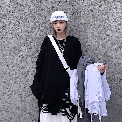 Qoo10 Tシャツ レディース タイダイ柄 長袖 レディース服