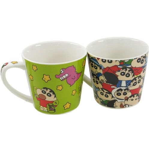 Qoo10 クレヨンしんちゃん マグカップ集合 チョコビティーズファクトリー 可愛い 食器 アニメキャラクターグッズ通販