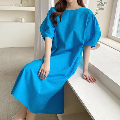 Qoo10 Teetak Teetak リネンワンピース ビッ レディース服