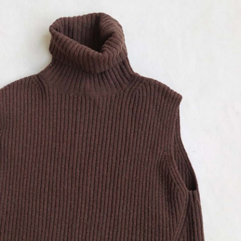 Qoo10 Todayful トゥデイフル Pencil Knit Dress ニットワンピース 18秋冬 ロングワンピ タートルネック ノースリーブ