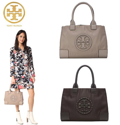 tory burch mini ella nylon tote