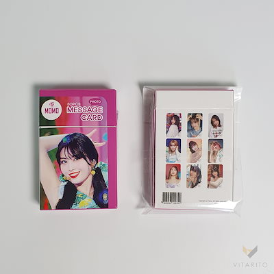 売れ筋 Kpopグッズ その他 Twice Momo メッセージフォトカード30枚新バージョン Sjemenarna Net