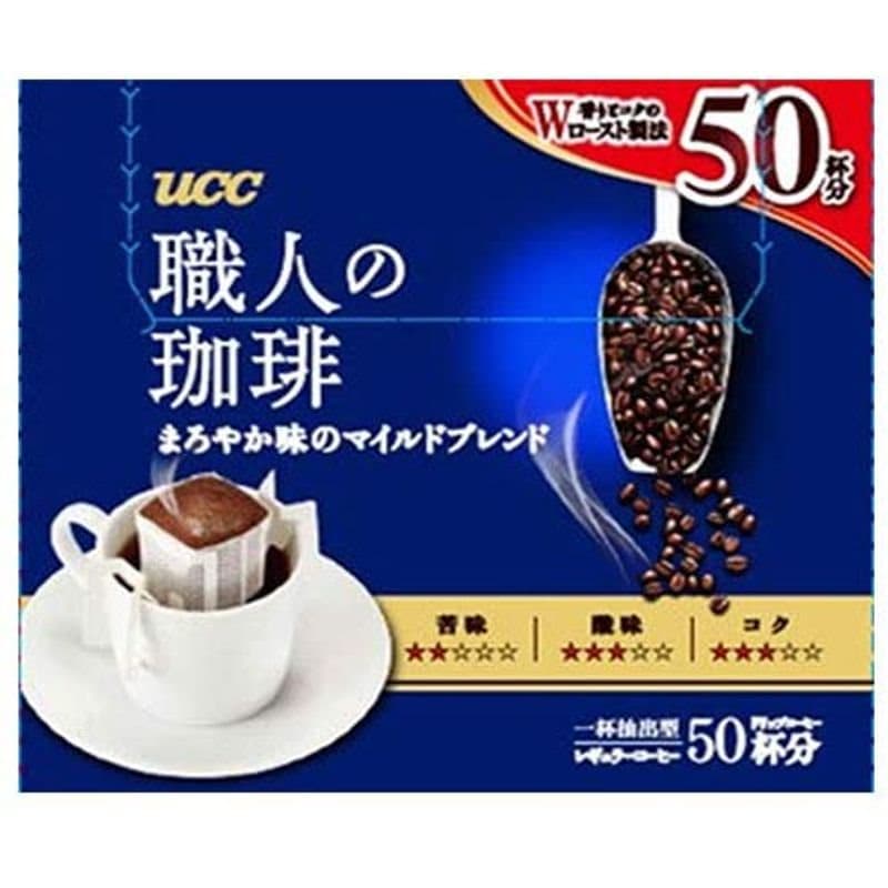 最大56％オフ！ ７ｇ ＵＣＣ １箱 まろやか味のマイルドブレンド １００袋 職人