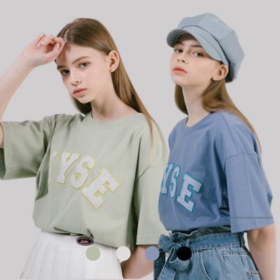 Qoo10 Wyse 韓国公式ブランド Wyseml ロゴティ レディース服