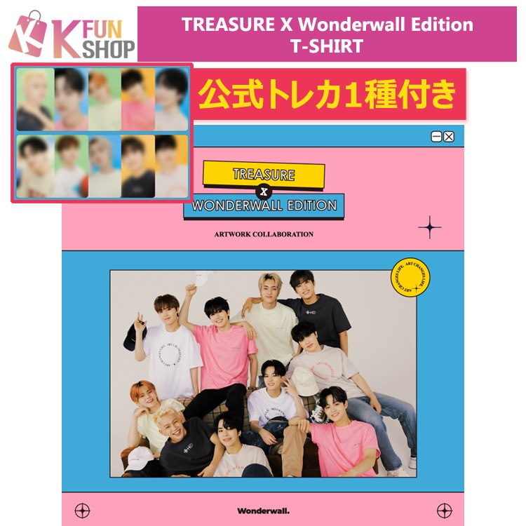 無料 treasure wonder wall ジョンファン 特典 トレカ