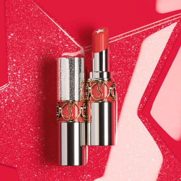 Qoo10 Ysl タトワージュクチュール鮮やかな発色と軽やかなマット感 ヴォリュプテ ロックシャイン アンクルドポールクッション 他