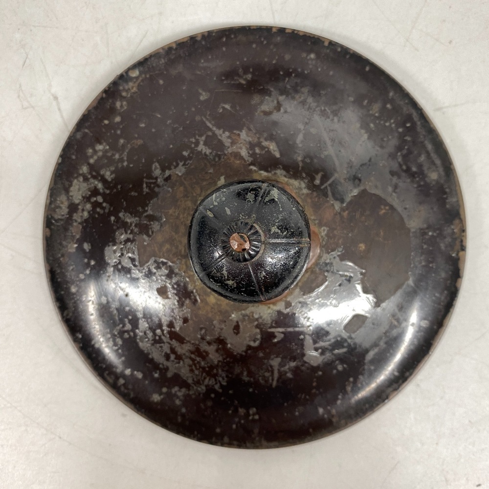 茶道具 茶釜 炉釜 風炉釜 釜鐶 絵柄無し 作家不明 古道具 骨董 持ちて