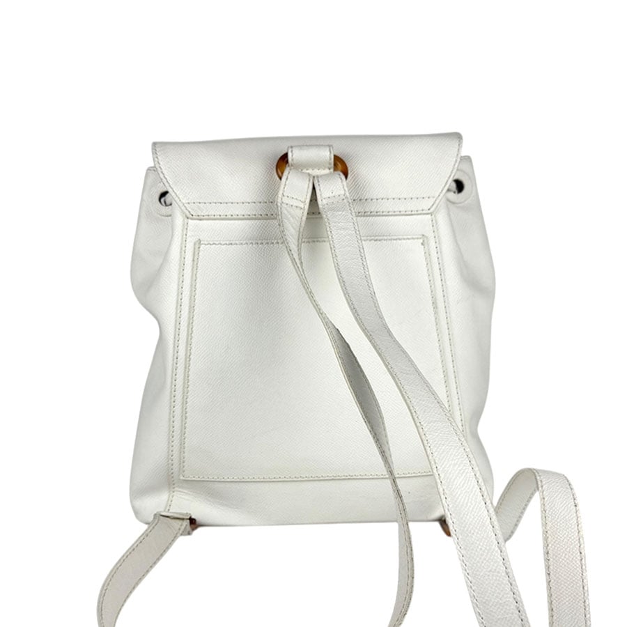 シャネル CHANEL リュック キャビアスキンレザー ホワイト レディース z5440 シャネル CHANEL リュック キャビアスキンレザー ホワイト レディース z5440