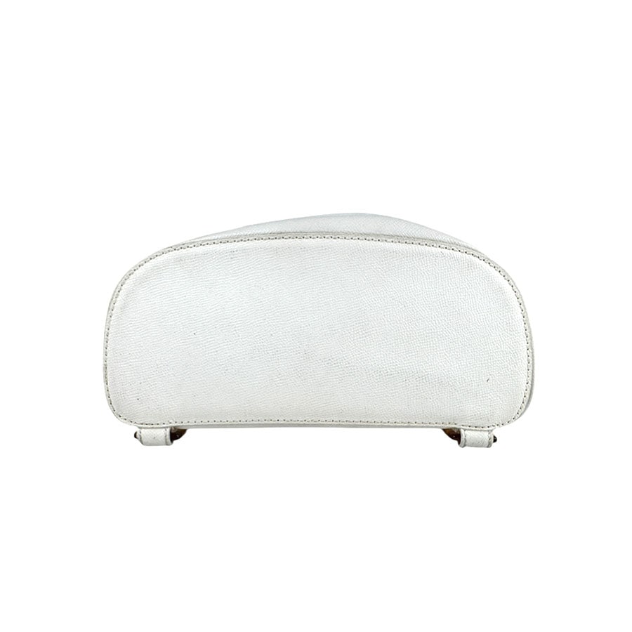 シャネル CHANEL リュック キャビアスキンレザー ホワイト レディース z5440 シャネル CHANEL リュック キャビアスキンレザー ホワイト レディース z5440