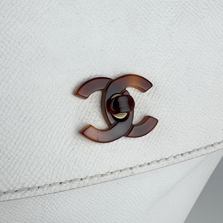 シャネル CHANEL リュック キャビアスキンレザー ホワイト レディース z5440 シャネル CHANEL リュック キャビアスキンレザー ホワイト レディース z5440