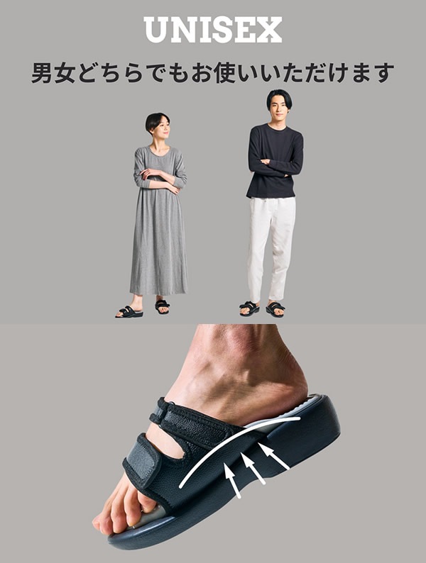 美姿勢 足裏ストレッチサンダル Kaneko stretch サンダル (送料無料) 兼子ただし ストレッチ サンダル 健康 足裏 歩行 美脚 美姿勢 ながら運動 男女兼用 S帯 S襷 家事