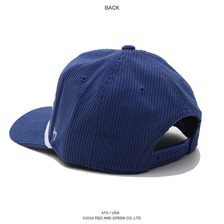 47 ドジャース 公式 LA キャップ ヤンキース コーデュロイ メンズ 全2色 大きいサイズ MLB Dodgers ロゴ 47brand フォーティセブン HITCH