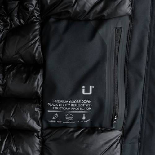 UBR 黒色 ... : レディース服 ヒート ダウン パーカー セール特価