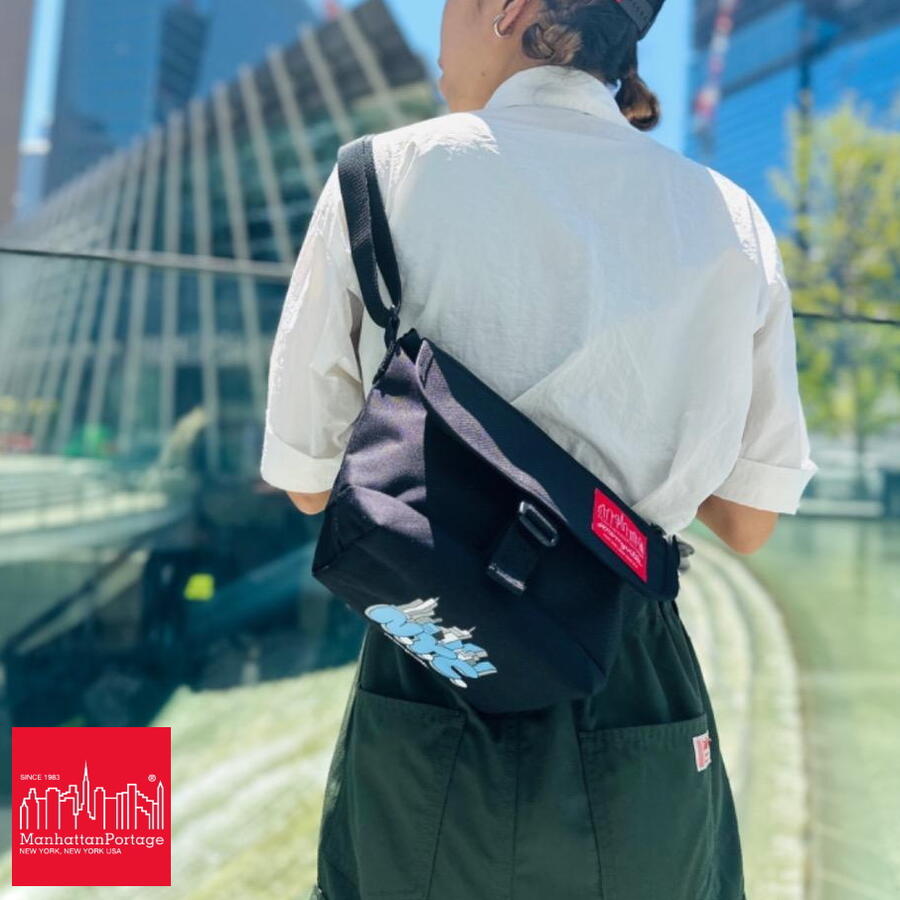 正規品 ナイロン メッセンジャー バッグ フラップ ジッパー ポケット ジェレミーヴィル NYC 1603-FZP-JV-NYC
