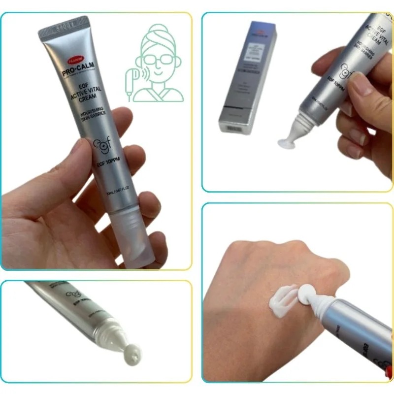 [正規品 1+1+1] EGFアクティブバイタルクリーム 20mlx3個_高栄養鎮静クリーム_レーザー アフターケアクリーム