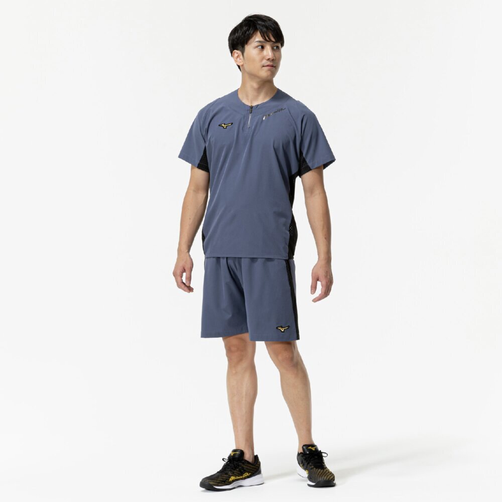 ミズノプロ トレーニングジャケット ユニセックス 野球 ウェア トレーニング 練習 半袖 布帛 25SS(12JECJ76) ミズノプロ トレーニングジャケット ユニセックス 野球 ウェア トレーニング 練習 半袖 布帛 25SS(12JECJ76)