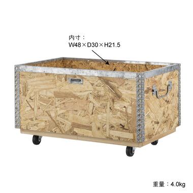 OSB合板のスタッキングボックス キャスター付 L 北欧 インダストリアル 収納家具 収納ボックス リビング ガレージ OSB合板のスタッキングボックス キャスター付 L 北欧 インダストリアル 収納家具 収納ボックス リビング ガレージ