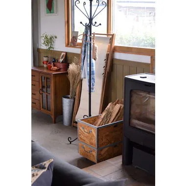 OSB合板のスタッキングボックス キャスター付 L 北欧 インダストリアル 収納家具 収納ボックス リビング ガレージ OSB合板のスタッキングボックス キャスター付 L 北欧 インダストリアル 収納家具 収納ボックス リビング ガレージ