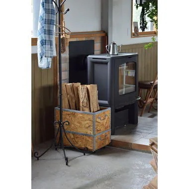 OSB合板のスタッキングボックス キャスター付 L 北欧 インダストリアル 収納家具 収納ボックス リビング ガレージ OSB合板のスタッキングボックス キャスター付 L 北欧 インダストリアル 収納家具 収納ボックス リビング ガレージ