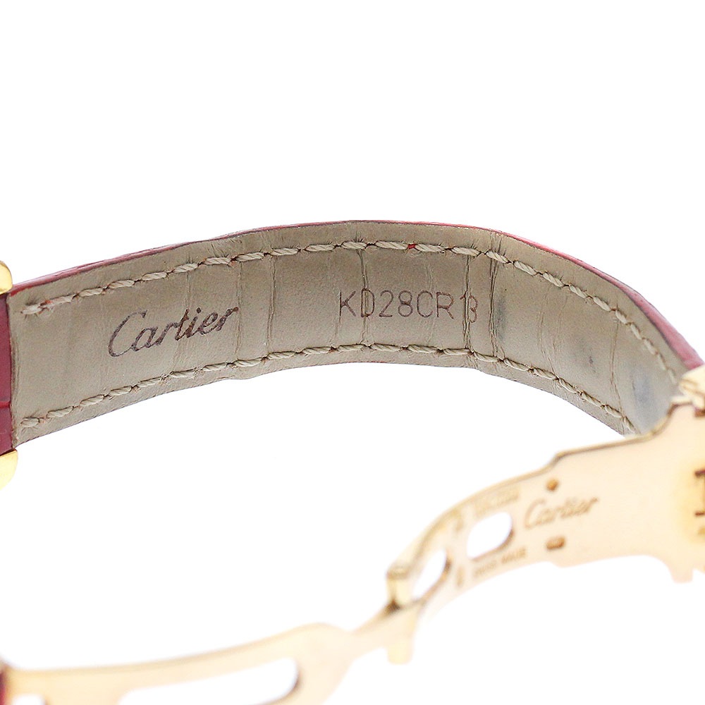 カルティエ CARTIER WB707231 タンクアメリカンSM K18YG ダイヤベゼル クォーツ レディース _864899【中古】 カルティエ CARTIER WB707231 タンクアメリカンSM K18YG ダイヤベゼル クォーツ レディース _864899【中古】