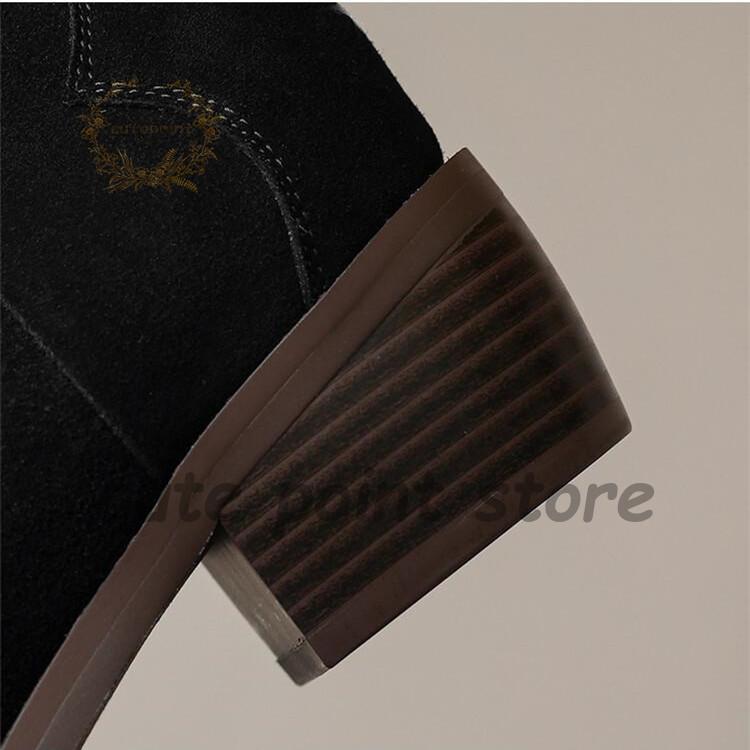 【急速出荷】ストレッチブーツ ニーハイ レディース ロングブーツ ブーツ 6.5cm ハイヒール チャンキーヒール 歩きやすい スエード調 美脚 【急速出荷】ストレッチブーツ ニーハイ レディース ロングブーツ ブーツ 6.5cm ハイヒール チャンキーヒール 歩きやすい スエード調 美脚