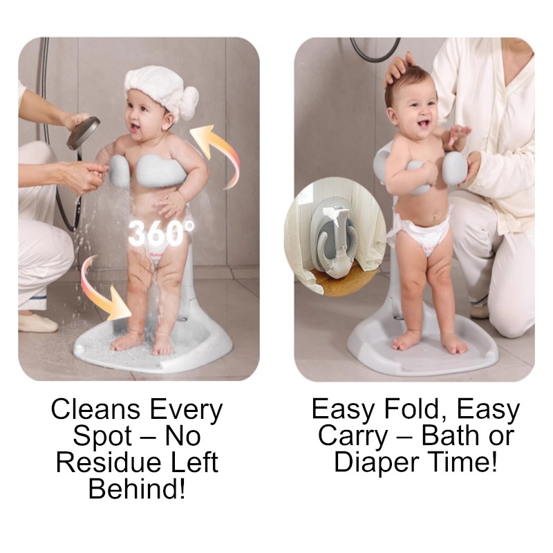 【べべこじ】折りたたみ式 赤ちゃん沐浴サポートハンドル はぐ 【べべこじ】折りたたみ式 赤ちゃん沐浴サポートハンドル はぐ