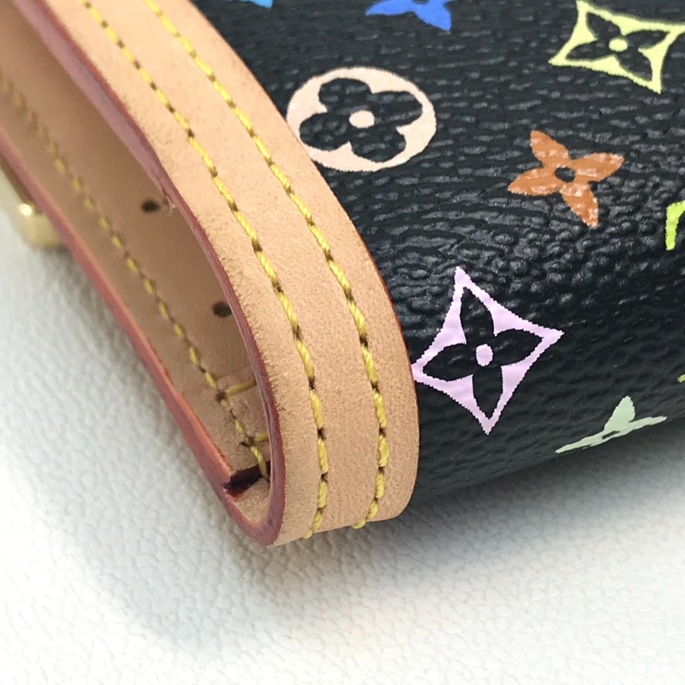 長財布 M92658 ポルトフォイユ インターナショナル モノグラムマルチカラー モノグラムマルチカラーキャンバス ブラックマルチカラー
