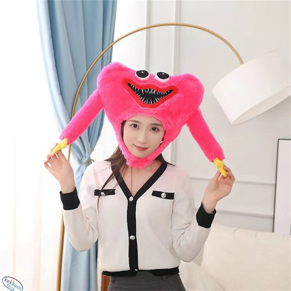 Qoo10] ハギーワギー 着ぐるみ帽子 ポピープレイ