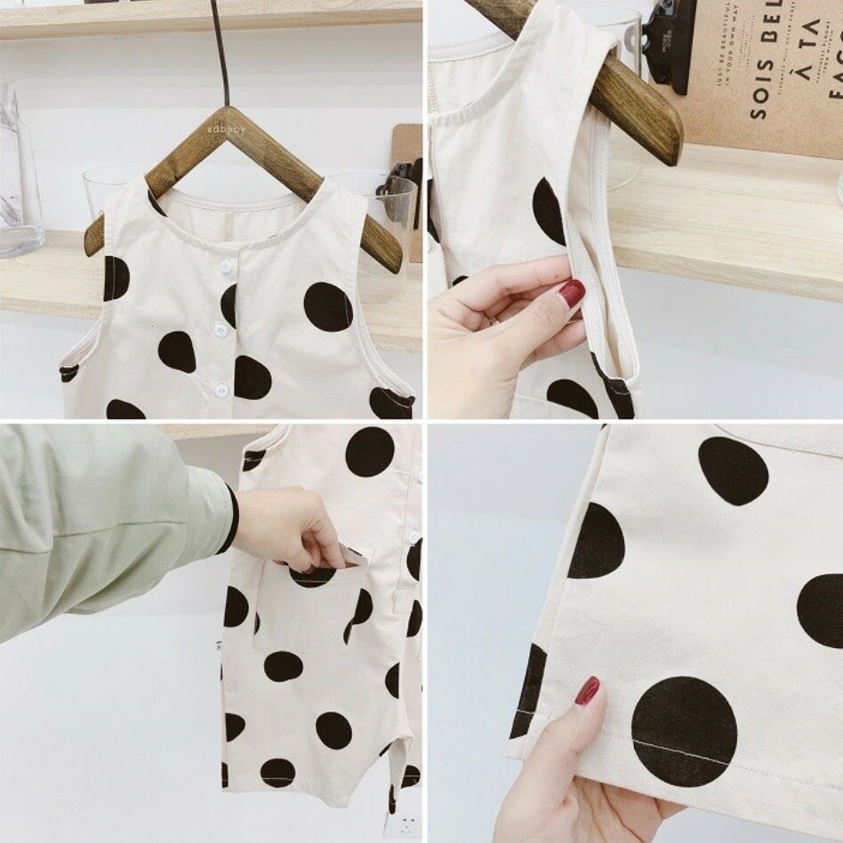 オーバーオール 水玉オーバーオール カバーオール 韓国子供服 繋ぎ 子供服 ドット柄 女子 男子 キッズ ベビー サロペット オールインワン パンツ 80cm 90cm 100cm 110cm 120
