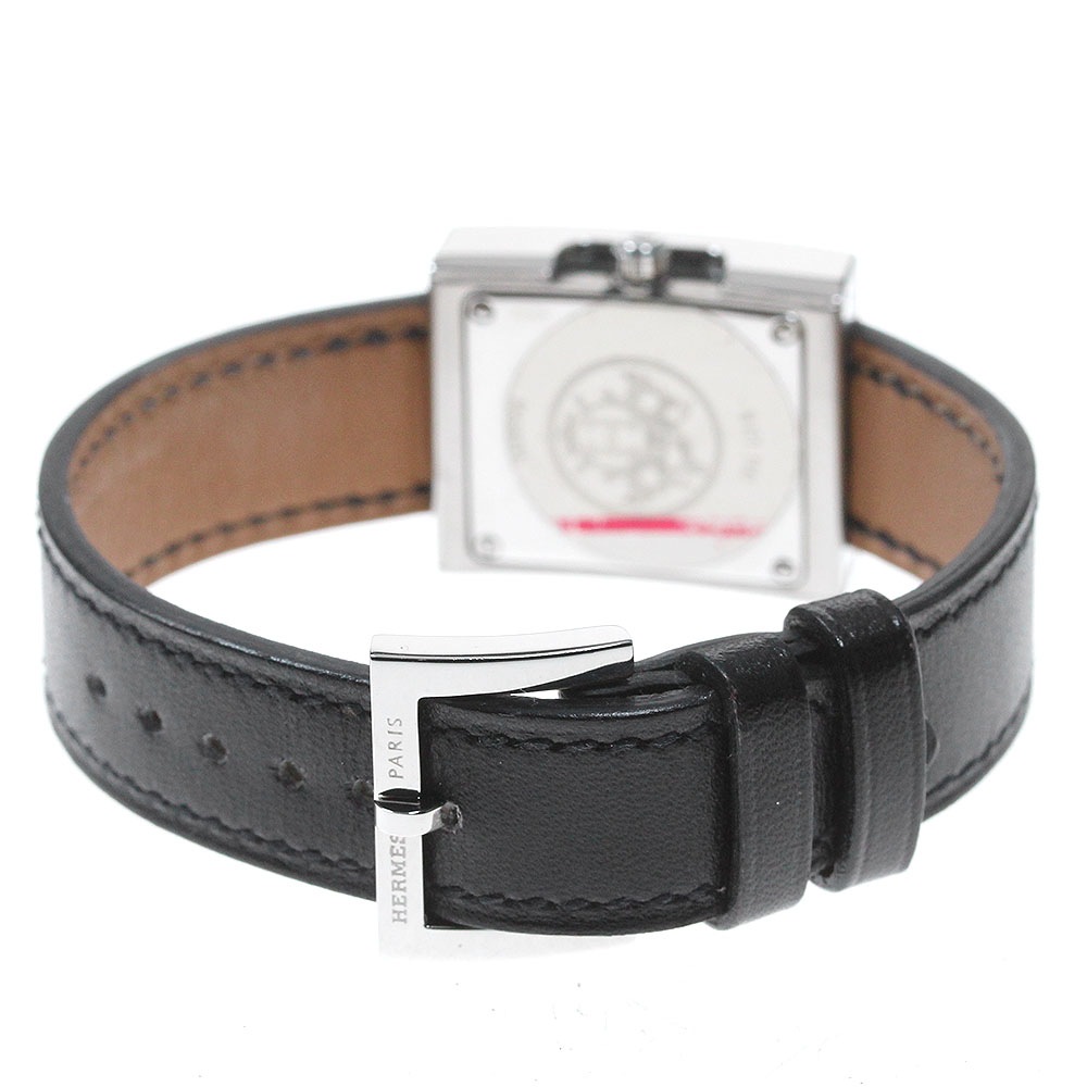 エルメス HERMES BE1.110 ベルトウォッチ クォーツ レディース 内箱・保証書付き_832803【中古】