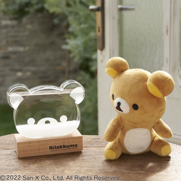オブジェ 置き物 インテリア雑貨 家具 インテリア ライセンスアイテム FunScience ガラスフロート温度計 Rilakkuma リラックマ 物理学者 液体の比重 オブジェ 置き物 インテリア雑貨 家具 インテリア ライセンスアイテム