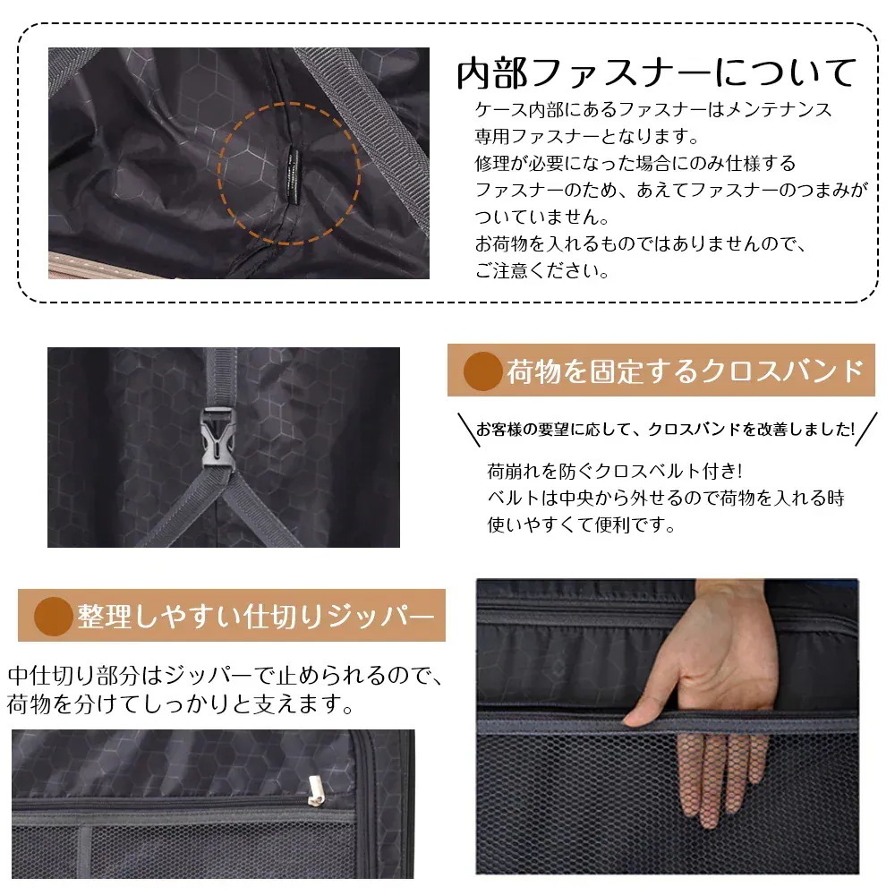 Mサイズ スーツケース キャリーバッグ キャリーケース 超軽量 TSAロック搭載 4日-7日 中型 修学 海外 国内 旅行