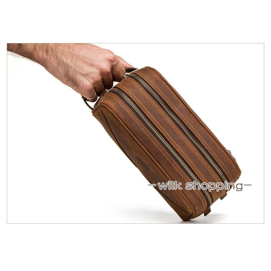 バッグ メンズ セカンドバッグ 本革レザー 牛革 クラッチバッグ ハンドバッグ 持ち手付き 洗面具収納 バッグ メンズ セカンドバッグ 本革レザー 牛革 クラッチバッグ