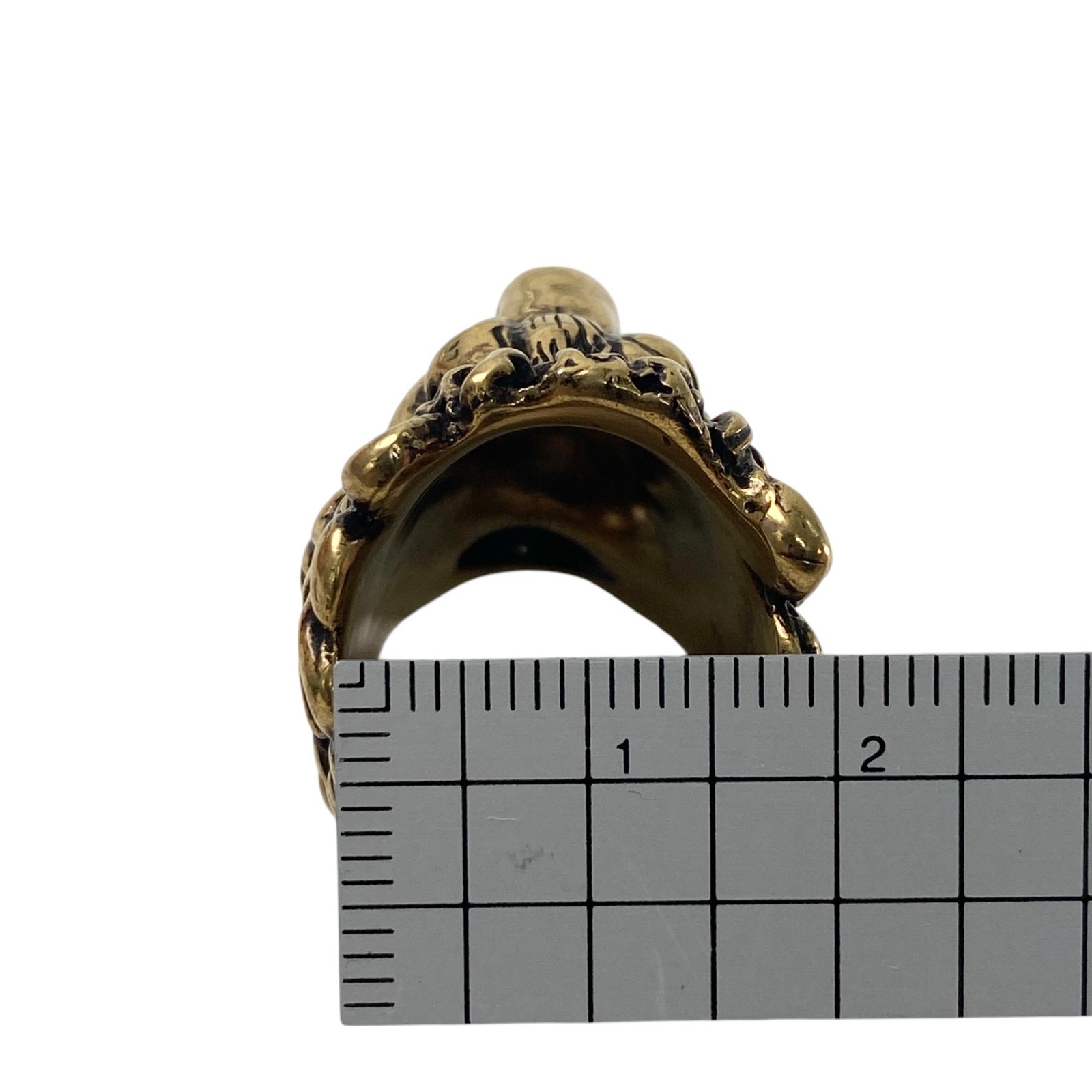 グッチ GUCCI リング 13 ライオンヘッド リング 金属素材×カラー