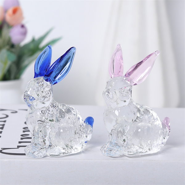 インカローズ×ウサギ馬車台座　置物 12-ex6061.jpg