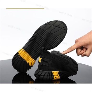 安全靴 作業靴 スニーカー 超通気 鋼先芯（JIS H級相当） 軽量 耐滑ソール 男女兼用 ワークシューズ セーフティーシューズ