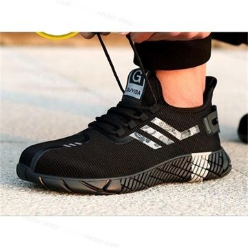 安全靴 作業靴 スニーカー 超通気 鋼先芯（JIS H級相当） 軽量 耐滑ソール 男女兼用 ワークシューズ セーフティーシューズ