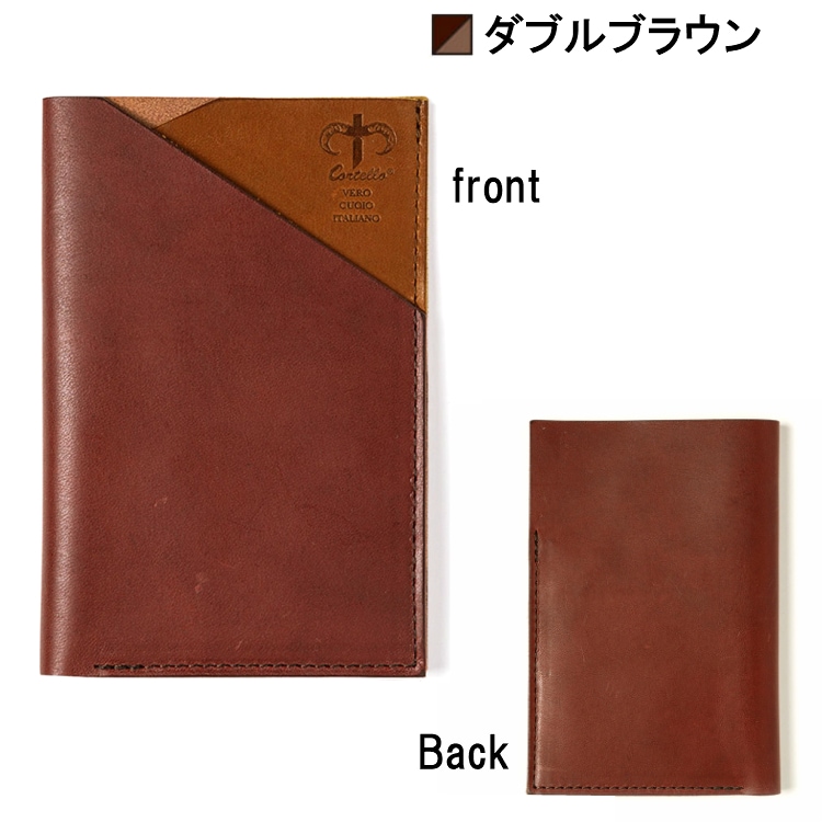 コルテロ 財布 レザー 本革 ミドルウォレット 札入れ メンズ ブランド 二つ折り財布 Cortello イタリアンレザー姫路レザー おしゃれ かっこいい ギフト 日本製