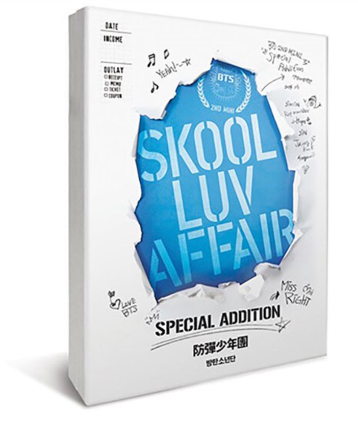 BTS [Skool Luv Affair Special Addition] Official Album + Free