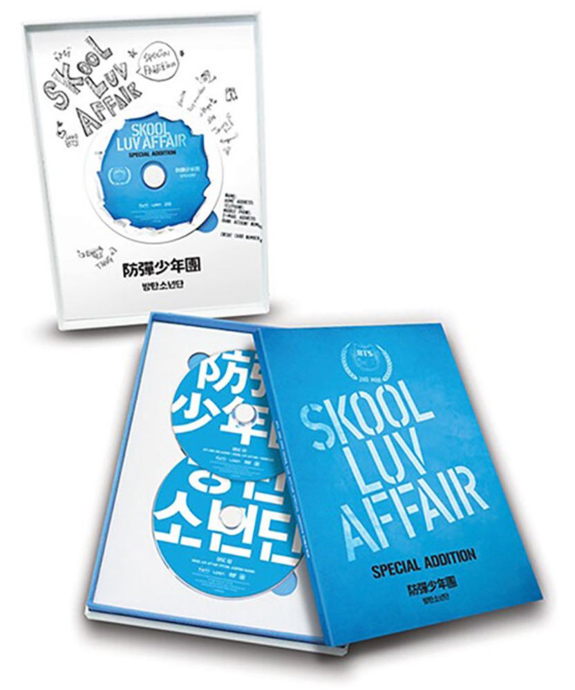 BTS [Skool Luv Affair Special Addition] Official Album + Free